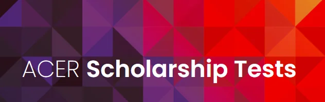 ACER Scholarship Tests title graphic